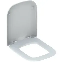 Geberit myDay WC-Sitz 575410000 - Hochwertiger WC-Sitz aus Duroplast mit Absenkautomatik und verchromten Messingscharnieren, ideal für moderne Badezimmer.