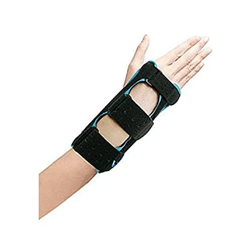 Antar AT53031 L Handgelenk Orthese, Schwarz/Blau