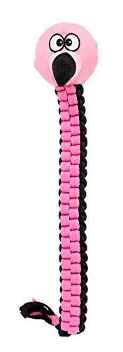 Tyrol Hundespielzeug, Dschungelrope, flammend, 40 cm, Rosa