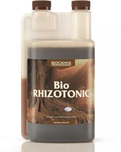 Biocanna Rhizotonic 1L - Wurzelstärkung für junge Pflanzen - Biocanna Rhizotonic ist ein biologisches Elixier, das die Wurzelentwicklung fördert. Ideal für junge Pflanzen und beim Umtopfen, unterstützt es ein starkes Wurzelsystem für optimales Wachstum.