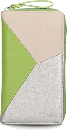 JANA J2 Wallet Damen Geldbörse - Tricolor Design, 12 Kartenfächer - Damen-Geldbörse mit hochwertigem Kunstleder im Tricolor-Design und sicherem Reißverschluss. Bietet 12 Kartenfächer und ausreichend Platz für Ihre Wertsachen – ideal für den Alltag und besondere Anlässe.