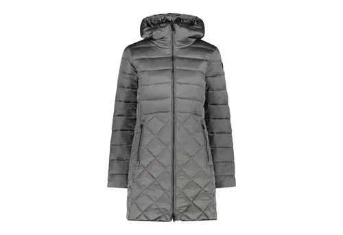 CMP Wintermantel Damen Parka 31K3026 - Funktionsjacken: Bequemer und warm gefütterter Parka mit fester Kapuze, ideal für kalte Tage und Outdoor-Aktivitäten.