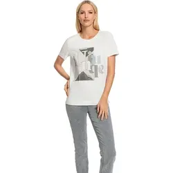 Heine Shirt in Creme - 42 von Heine