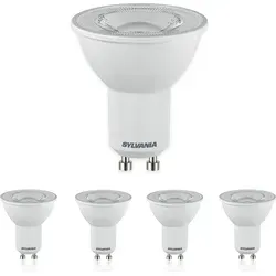 SYLVANIA GU10 LED Warmweiß 7W | 85W Ersatz | 5er Pack | 3000K Leuchtmittel | Sehr Hell 610 lm Spot | 36° Abstrahlwinkel