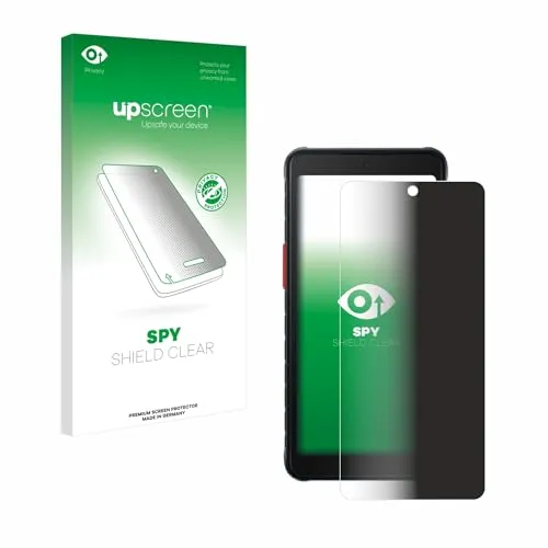 upscreen Anti-Spy Blickschutzfolie für Samsung Galaxy XCover 5 Made in Germany, Privacy Screen Displayschutz-Folie [Sichtschutz, Blaulichtfilter]