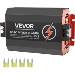 VEVOR 12V 60A DC/DC-Ladegerät - Wechselrichter & Inverter mit 750 W Leistung, ideal für Blei-Säure- und Lithium-Batterien, robustes Aluminiumgehäuse und betriebsbereit bei Temperaturen von –20 °C bis 50 °C.