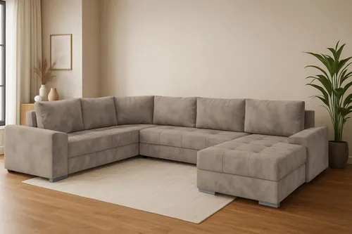 Ecksofa HUGO mit Schlaffunktion von LivFurniture