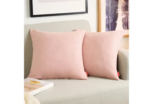 Blumtal Kissenbezug Chenille in pink von Blumtal