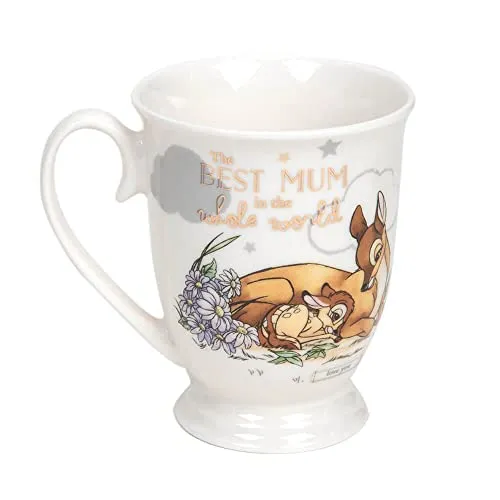 WIDDOP Disney DI702 Best Mum Bambi Tasse - Thermobehälter mit Bambi-Motiv 