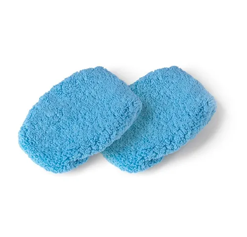 MAXXMEE MAXXMEE Ersatz-Tuch für Scheiben- und Flächenreiniger - 2er-Set - blau Reinigungstücher (Polyester, 14x12.5 cm, 2-tlg)