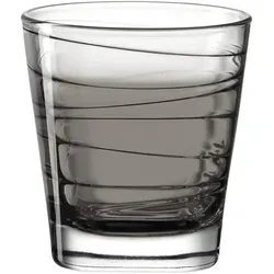 Leonardo Trinkglas Vario Struttura anthrazit 250 ml in grau von LEONARDO