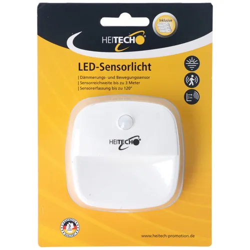 LED-Sensorlicht mit Dämmerungs- und Bewegungssensor