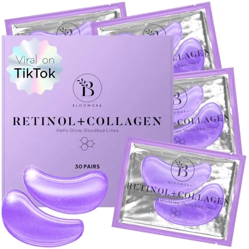 Retinol und Collagen Augenpads gegen Augenringe
