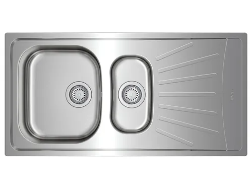 Teka Starbright 60 E-XP 1 1/2B 1D Edelstahlspüle Poliert von Teka