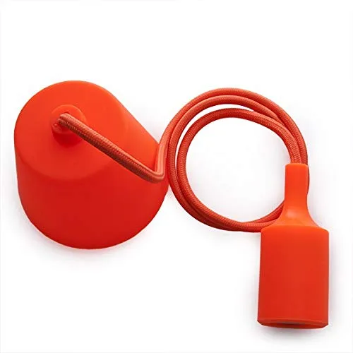Lampenhalter E27 Kabel in orange von Greenice