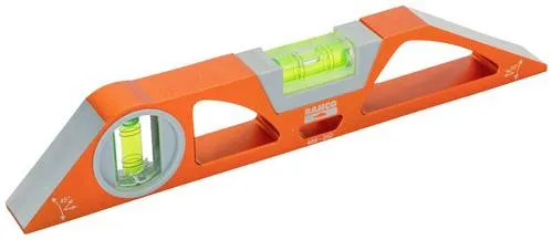 Bahco 466-250 Torpedo-Wasserwaage 0.25m - Präzise Schlauchwasserwaage mit nur 0.5 mm/m Abweichung, ideal für exakte Messungen im Innen- und Außenbereich.