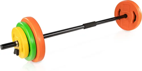 Tunturi Body Pump Set 20 kg - Sport Fitness, ideales Set für effektives Krafttraining zu Hause mit verstellbaren Gewichten für individuelle Anpassung.