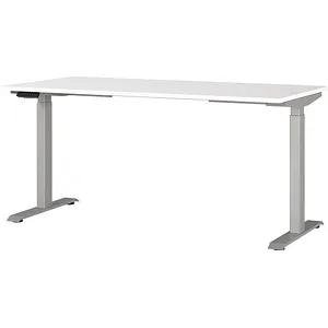 Germania Schreibtisch Mailand, elektrisch höhenverstellbar - Kinderschreibtisch mit elektrisch höhenverstellbarem Design, ideal für ergonomisches Arbeiten und Wachstum anpassbar. Made in Germany, robust und stylish.