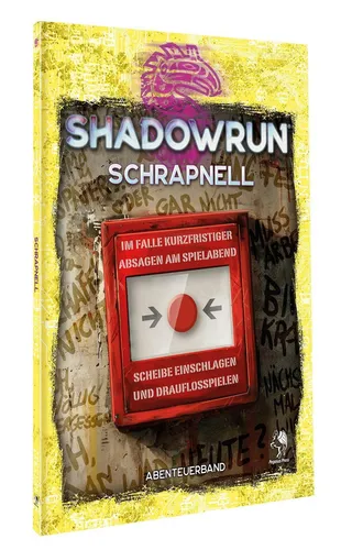 Shadowrun: Schrapnell (Softcover) - Fesselnde Fantasiewelt, ideal zum Entspannen und Verschenken von Pegasus Spiele