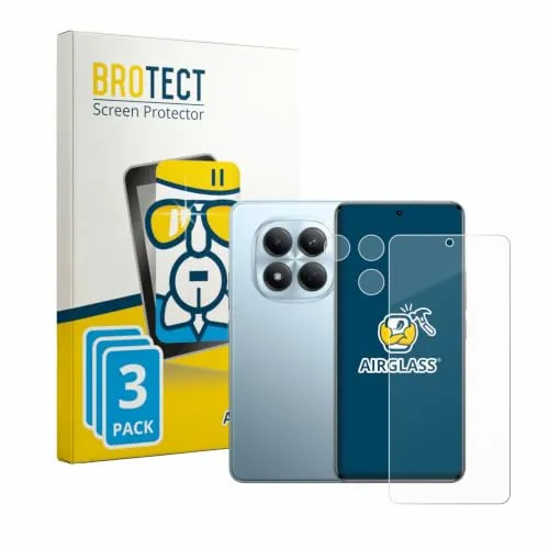 BROTECT 3 Stück Schutzglas für Xiaomi Redmi Note 15 Pro 4G (Display+Kamera) Schutzfolie Panzer Folie Glas[Extrem Kratzfest, Ultra-]