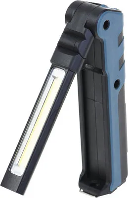 LUMAK PRO LED Akku Handleuchte 120 lm + 350 lm Leuchtdauer 3h/5h 6500 K tageslichtweiß IP44 mit USB Kabel