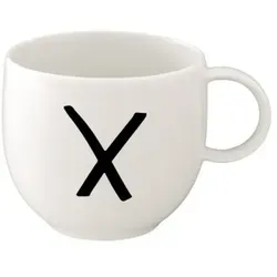 like. by Villeroy & Boch LETTERS Kaffeebecher 'X' 330 ml