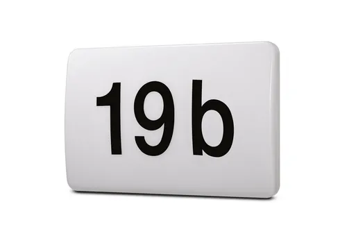 Hausnummer Außenwand Beleuchtung mit Dämmerungssensor