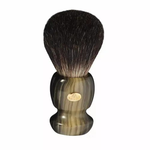 Omega Shaving Brush Pure Badger 6225 green resin handle von OMEGA