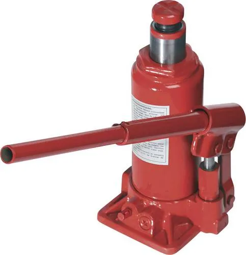 Brüder Mannesmann Hydraulischer Stockheber 8 t - Wagenheber mit einer Arbeitshöhe von 20 - 38.5 cm, ideal für PKWs und leichte Nutzfahrzeuge, robust und leistungsstark.