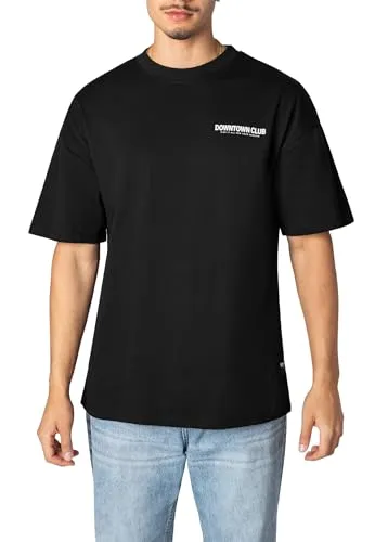 Sublevel T-Shirt Downtown Club Edition, Kurzarmshirt für Herren Black XL
