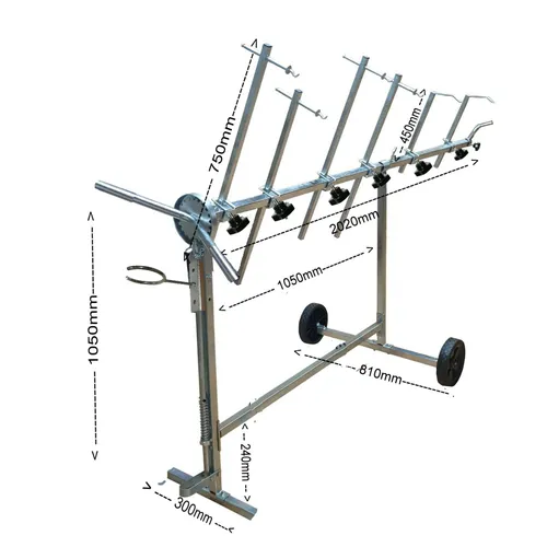 Drehlackierständer Lackierständer Lackierbock für Autoteile Ludwiglacke
