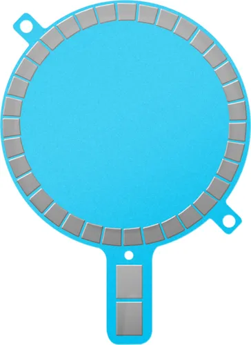 Avizar, Magnetisch haftender MagSafe Adapter für Etui / Hülle, Schwarz