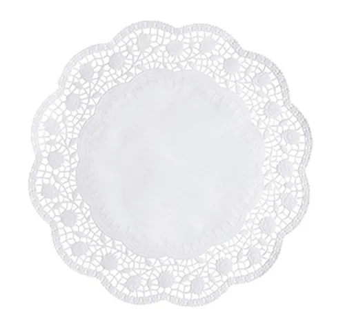 PAPSTAR Modellierwerkzeug 8 Tortenspitzen rund Ø 33 cm weiss