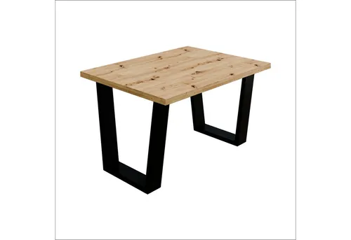 Platan Room Couchtisch FRED Kaffeetisch mit Metallgestell 80x60 oder 100x60 cm