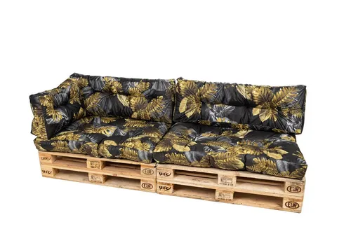 TexDeko® Garden Palettenkissen 120x80cm - Premium Sitzkissen für In- & Outdoor - Sofas - Wasserabweisend und UV-beständig, ideal für Garten und Wohnraum. Hoher Sitzkomfort dank dicker Polsterung und OEKO-TEX 100 zertifiziert.