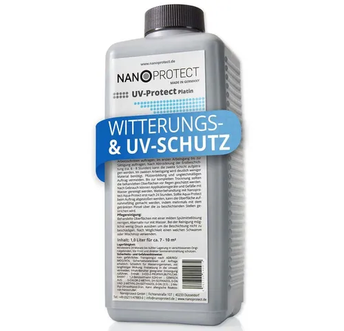 Produktbild Nanoprotect Holzöl UV-Protect Platin (hellgrau)