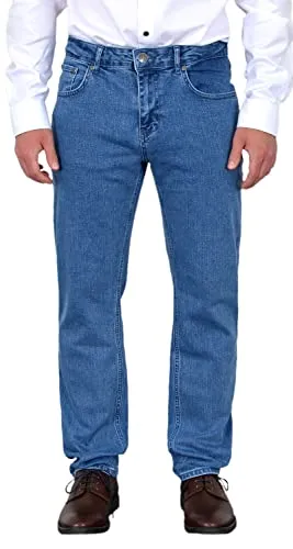 ADAM Straight Jeans Herren - Premium Stretch Jeans mit geradem Schnitt - Die ADAM Straight Jeans für Herren bietet perfekten Tragekomfort dank hochwertigem Stretchmaterial. Ideal für den Alltag und vielseitig kombinierbar.
