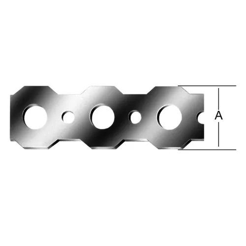 VORMANN AUGUST Lochband feuerverzinkt 3m - Praktisches Lochband aus feuerverzinktem Stahl mit einer Breite von 20 mm und einer Länge von 3 m – ideal für vielseitige Anwendungen im Heimwerkerbereich.