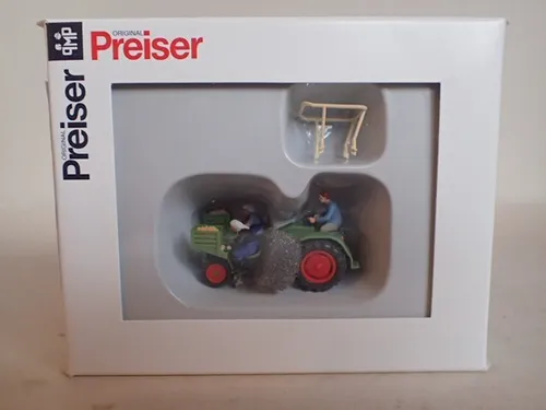 Preiser Trecker Geräteträger mit Kartoffellegemaschine 17935 H0 1:87 OVP