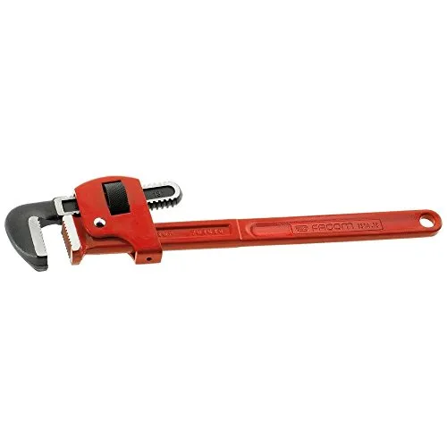 Rohrzange Stillson-Modell 131A.8 - Zangen für präzises Greifen, sehr robust mit gehärteter Zahnung für optimale Haltbarkeit und Genauigkeit bei Arbeiten mit Rohren bis 27mm.