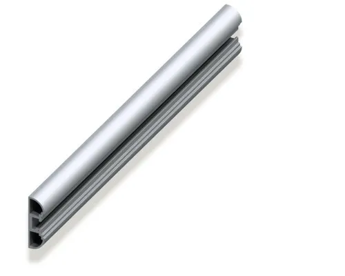 Alfer coaxis®-Profil schmal, B 3,55 x T 1,1 x L 100 cm, Aluminium blank