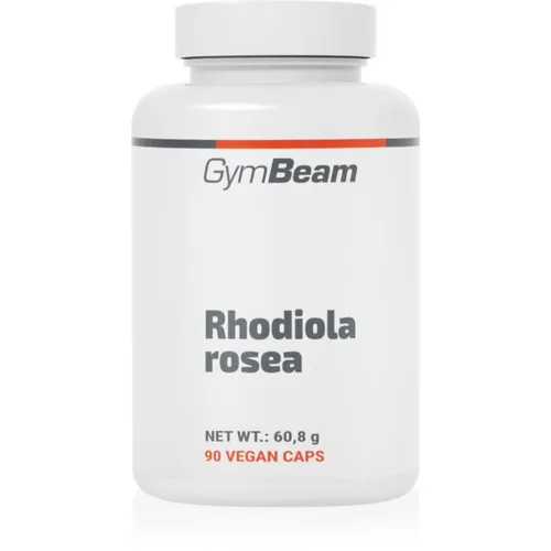 GymBeam Rhodiola Rosea Kapseln zur Unterstützung von Gedächtnis und Konzentration 90 KAP