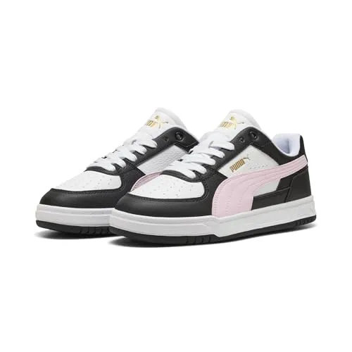 PUMA CAVEN III Unisex-Sneaker in Weiß-Perlenrosa-Gold - Stylische Unisex-Sneaker von Puma, ideal für den Alltag. Bequem und modisch, perfekt für jede Gelegenheit.