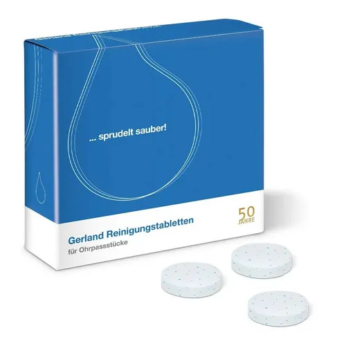 Gerland Reinigungstabletten (20 Stück) für Reinigung von Otoplastiken