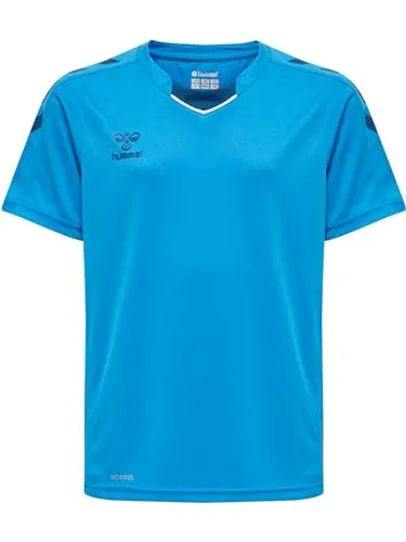 hummel hmlCORE XK Poly Jersey S/S Kids, Blue Danube, 164