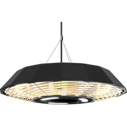 Trotec Design-Deckenheizstrahler IR 2010 SC - Heizstrahler mit 2.000 Watt, integriertem LED-Tischlicht und praktischer Fernbedienung – perfekt für gemütliche Wärme und stilvolle Akzente.