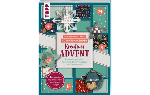 Der verbastelbare Adventskalender: Kreativer Advent von Frech Verlag
