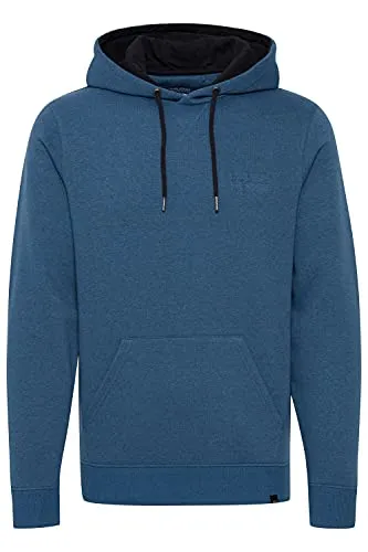 Blend Harrison Herren Kapuzenpullover Hoodie XXL in Ensign Blue - Hochwertiger Kapuzenpullover für Herren mit Känguru Tasche und nachhaltiger Baumwolle, ideal für Freizeit, Sport und Arbeit. Bequem und vielseitig kombinierbar!