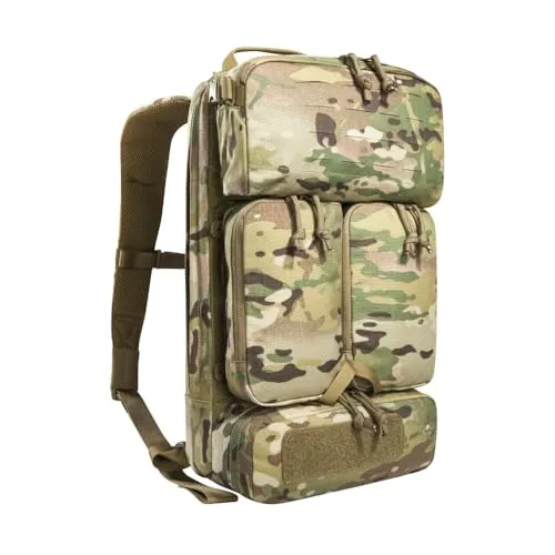 Tasmanian Tiger TT Modular Gunners Pack MC 14L - Taktischer 14L Militär-Rucksack, Molle-kompatibel mit abnehmbaren Pouches für individuelle Anpassung und optimale Organisation.