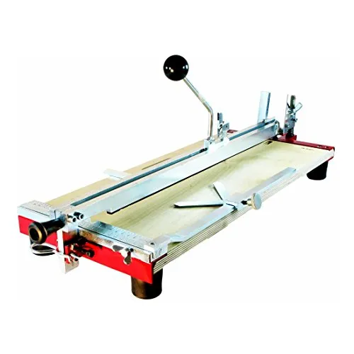 Fliesenschneidmaschine 1000 mm 'PB' - Präzise Schnitte für Profis - Fliesenschneider für Fliesen, Bodenplatten und Mosaik mit einer Schnittlänge von 1000 mm. Ideal für maximale Plattenstärken von 20 mm, inklusive Brechvorrichtung und Transportsicherung.